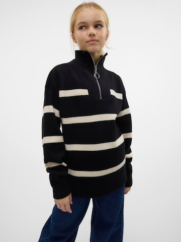 Vero Moda Girl Свитер 'VMSABA' в Черный: спереди