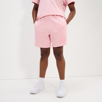 ELLESSE Regular Pants 'Lazzaroi' in Pink: front