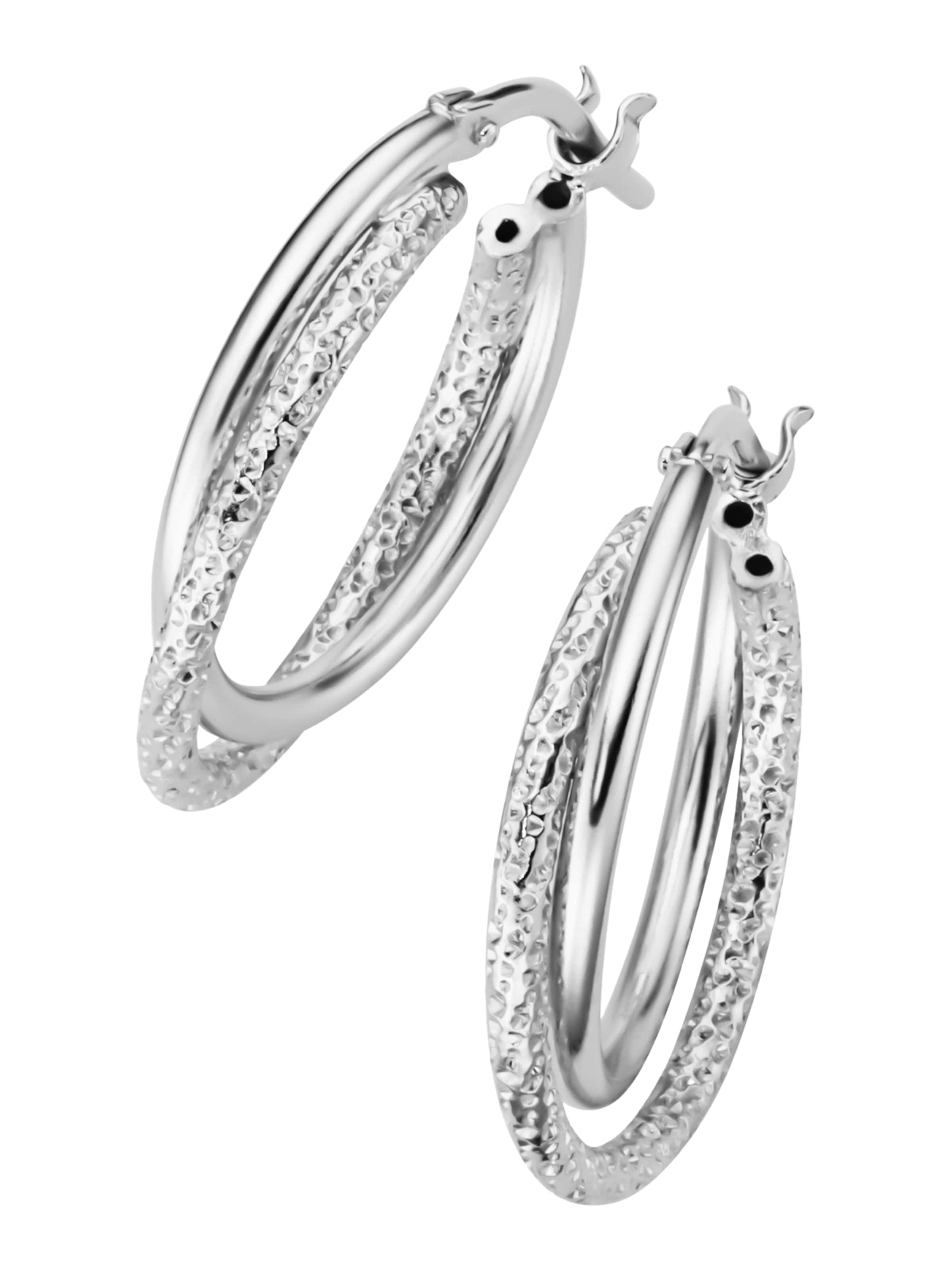 Orecchini Smart Jewel di colore argento, Visualizzazione prodotti