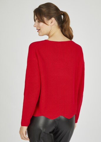 eve in paradise Pullover 'Heidi' in Rot