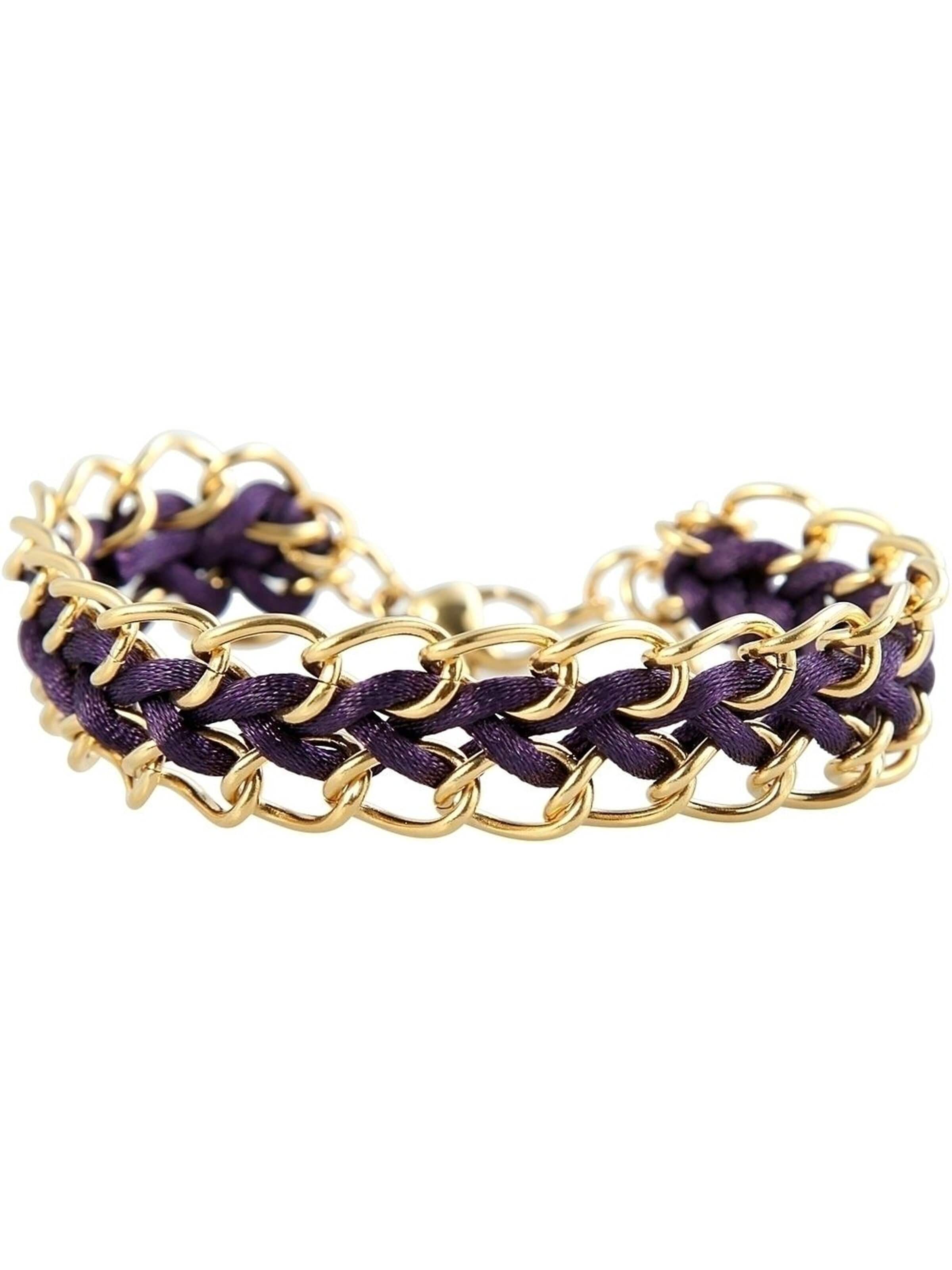 Akzent Bracelet in Gold: front