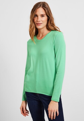 CECIL Shirt in Groen: voorkant