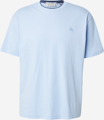 T-Shirt SCOTCH & SODA en bleu : devant