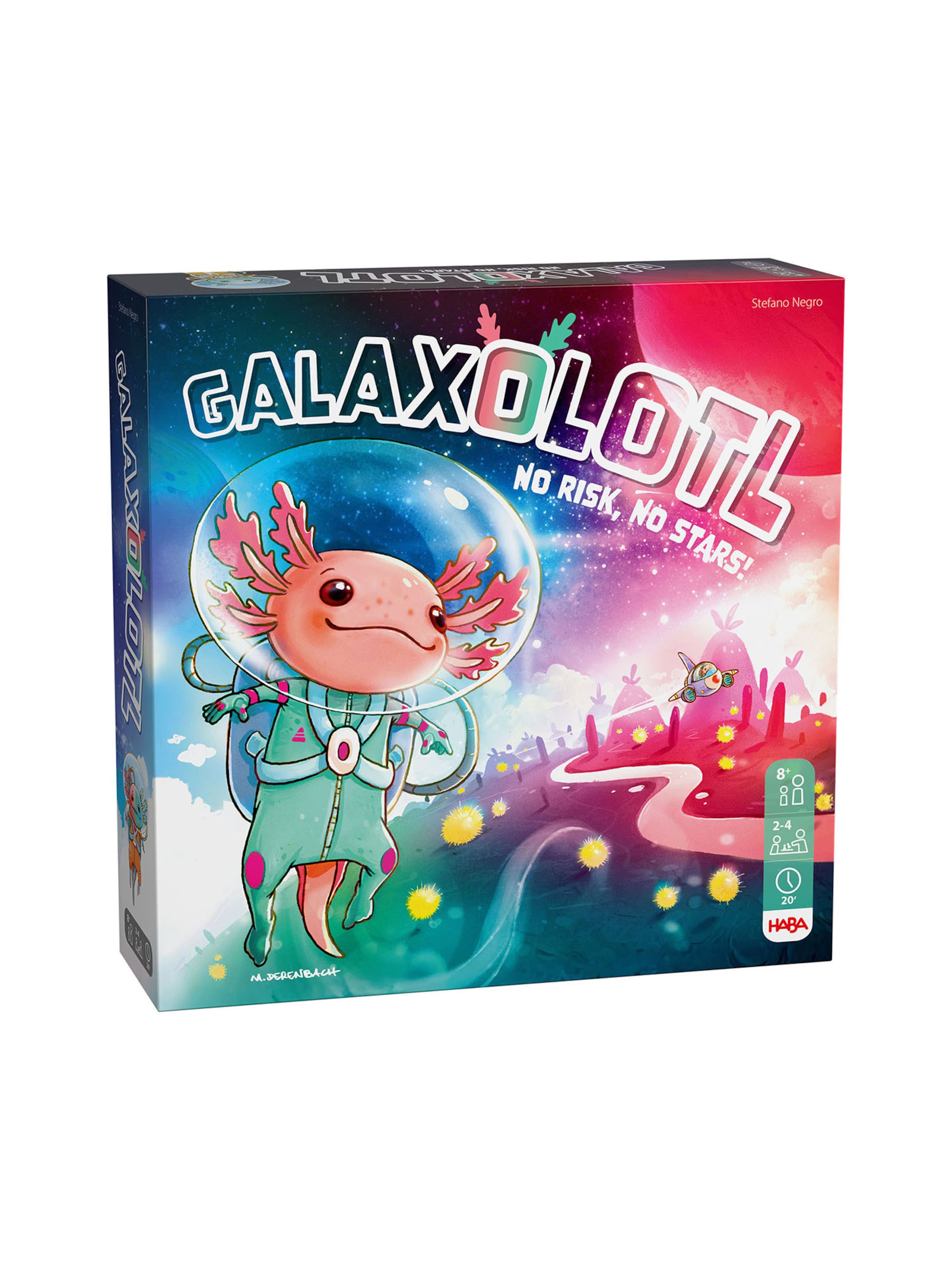 HABA Game 'Galaxolotl' in Mixed colors: front