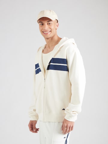 Giacca di felpa di ELLESSE in bianco: frontale
