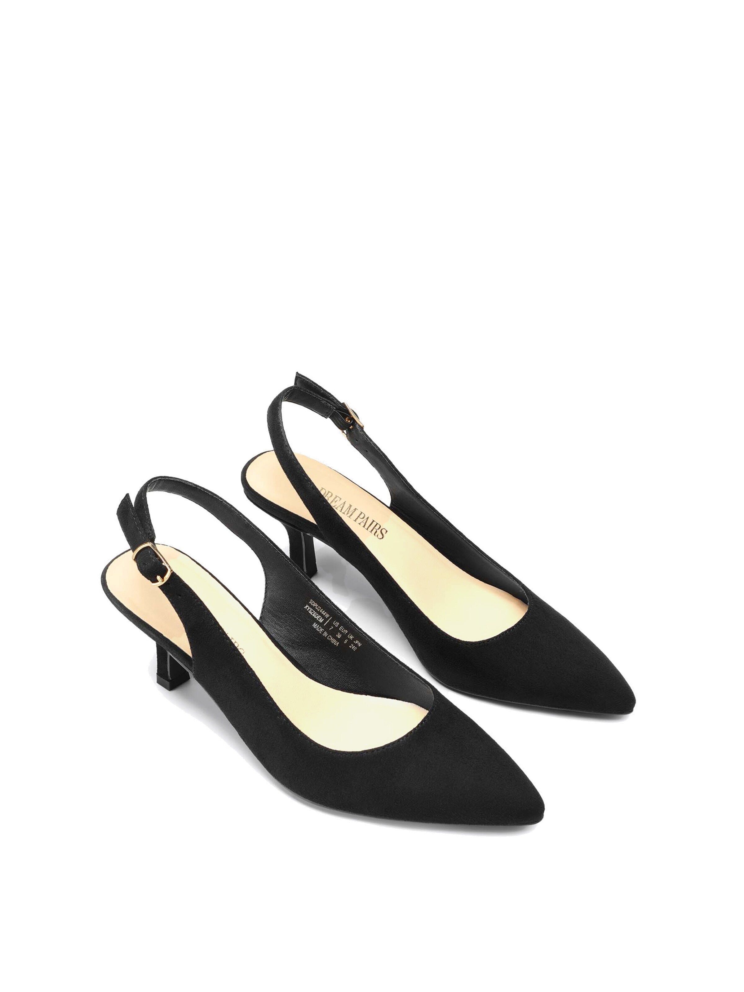 Décolleté 'DREAM PAIRS Damen Pumps Slingback Sandalen Pumps' di Dream Pairs in nero
