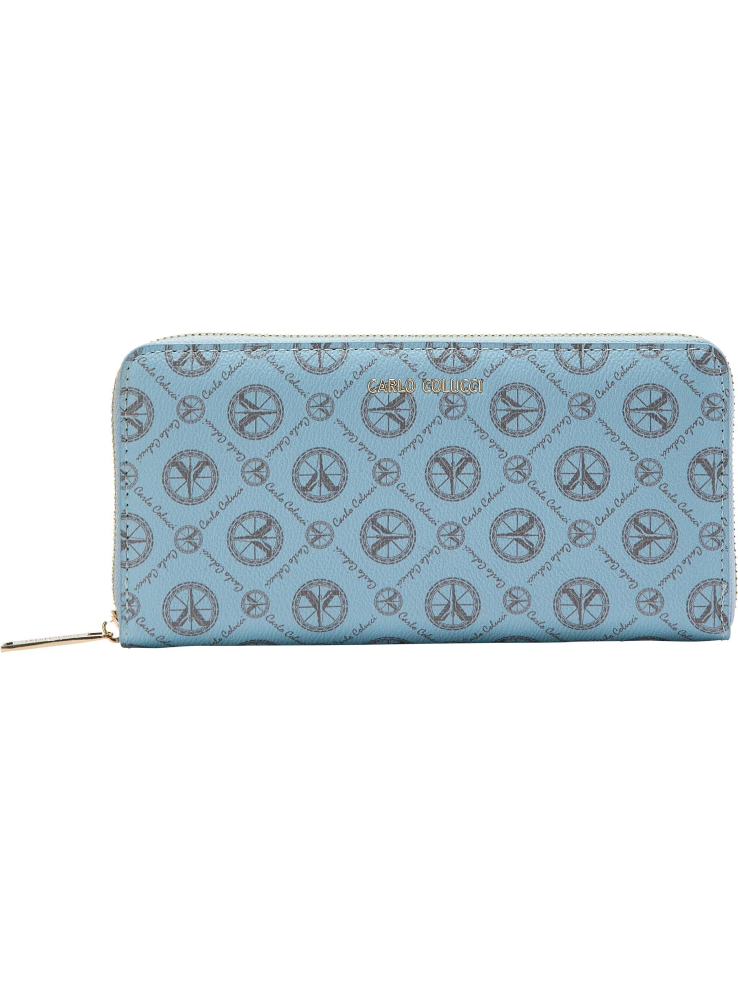 Carlo Colucci Portemonnaie in Blau: Vorderseite