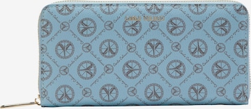 Carlo Colucci Wallet in Blue: front