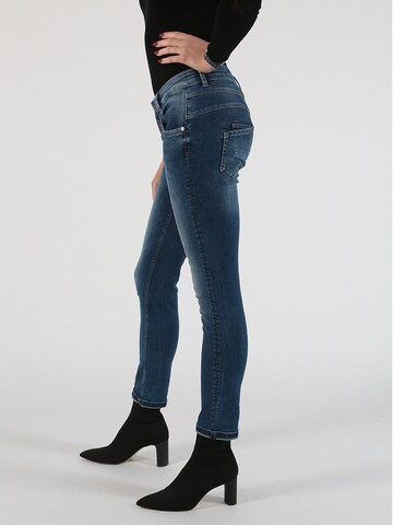 Miracle of Denim Slimfit Jeans 'Ulla' in Blau
