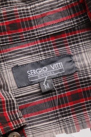 SERGIO VITTI Button Up Shirt in M in Beige