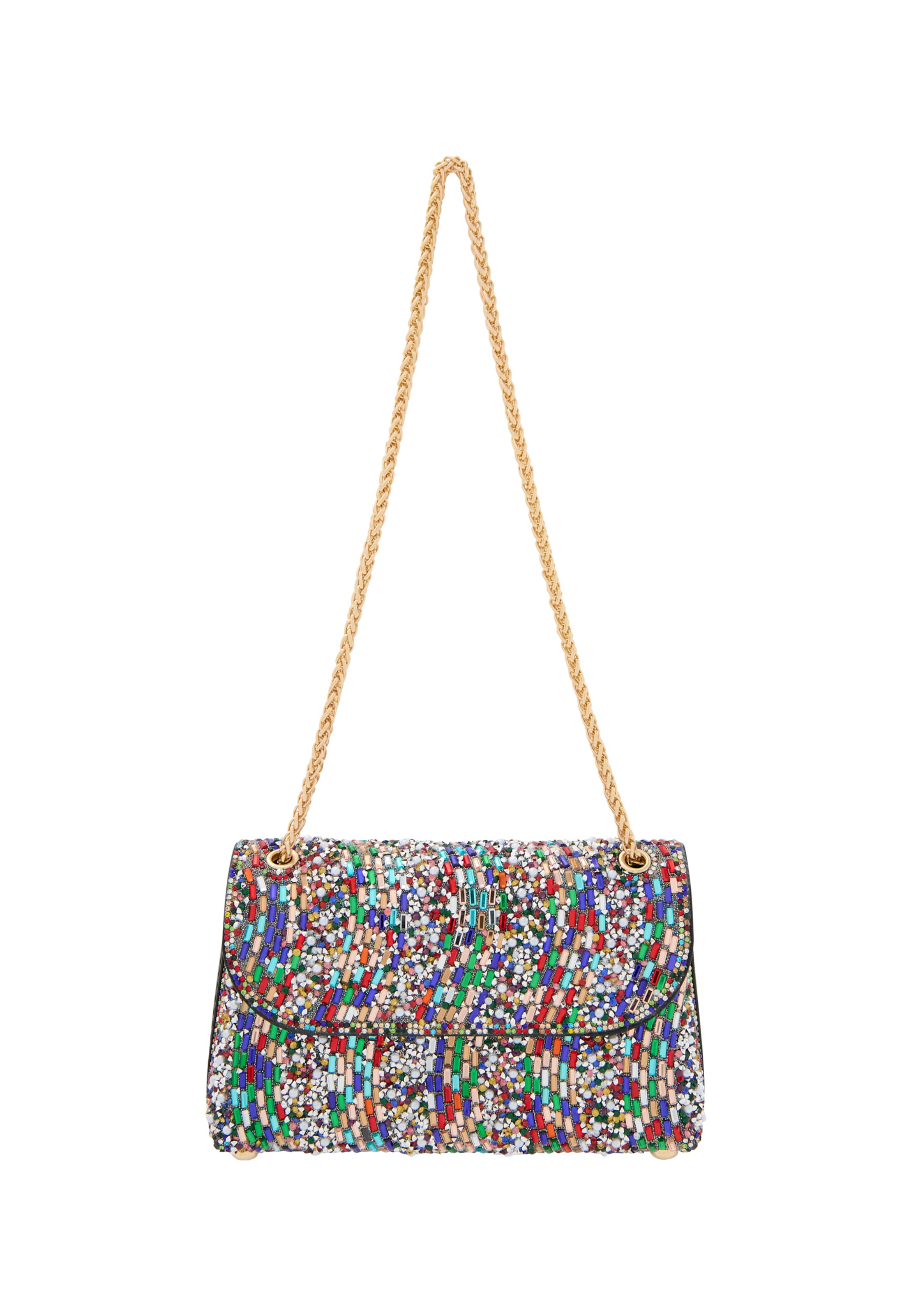 NAEMI Kabelka na rameno - zlatá / zmiešané farby, Produkt