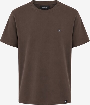 T-Shirt Clean Cut Copenhagen en marron : devant