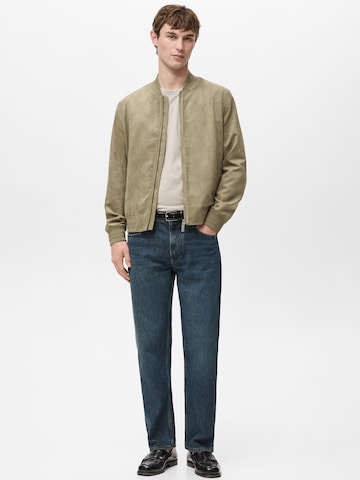 MANGO MAN Kurtka przejściowa 'Bero' w kolorze zielony