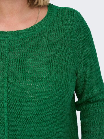 ONLY Carmakoma Sweter 'Foxy' w kolorze zielony