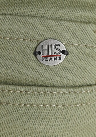 H.I.S Slim fit Cargo Pants in Green