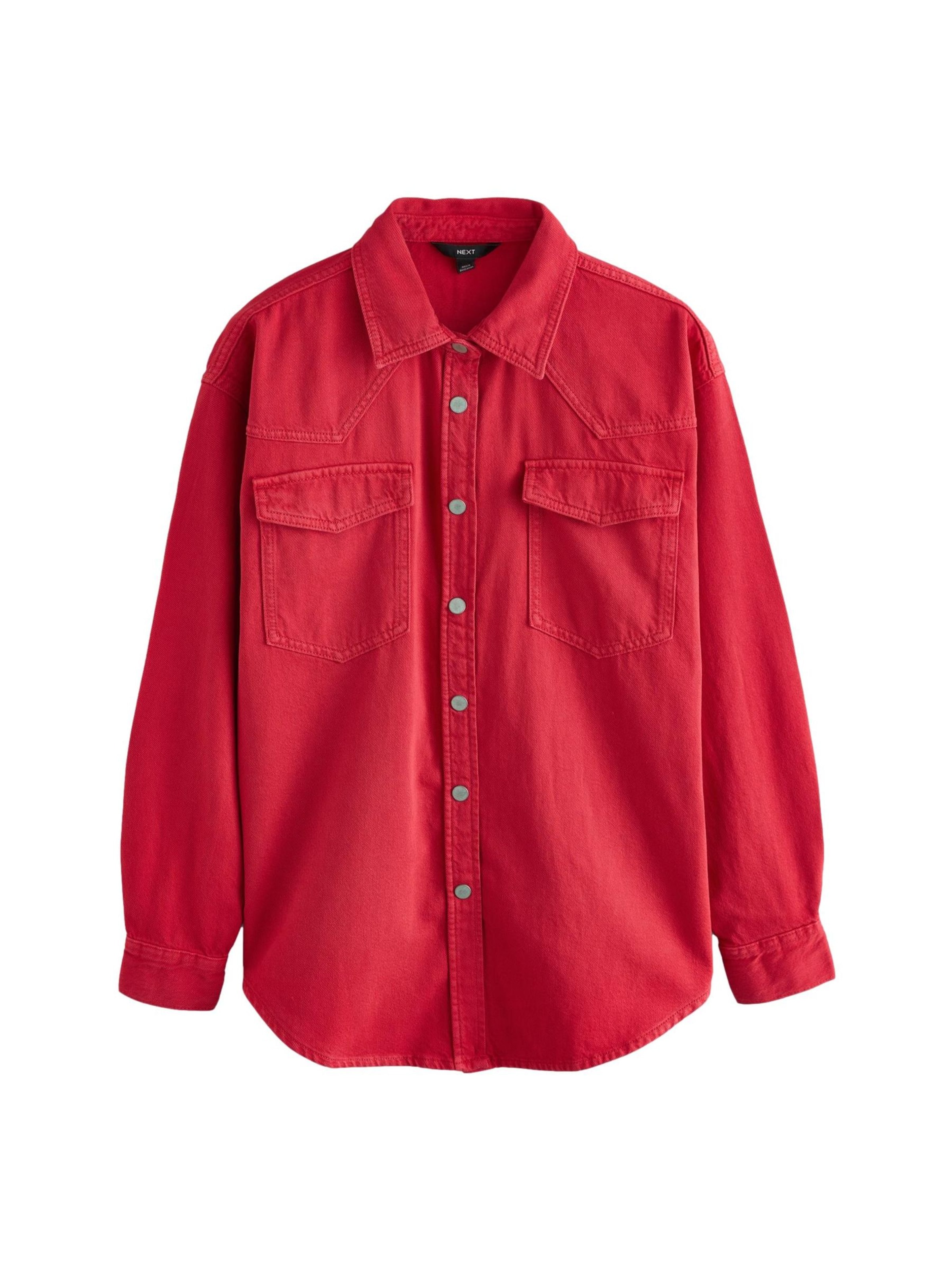 Next Halenka – červená: přední strana