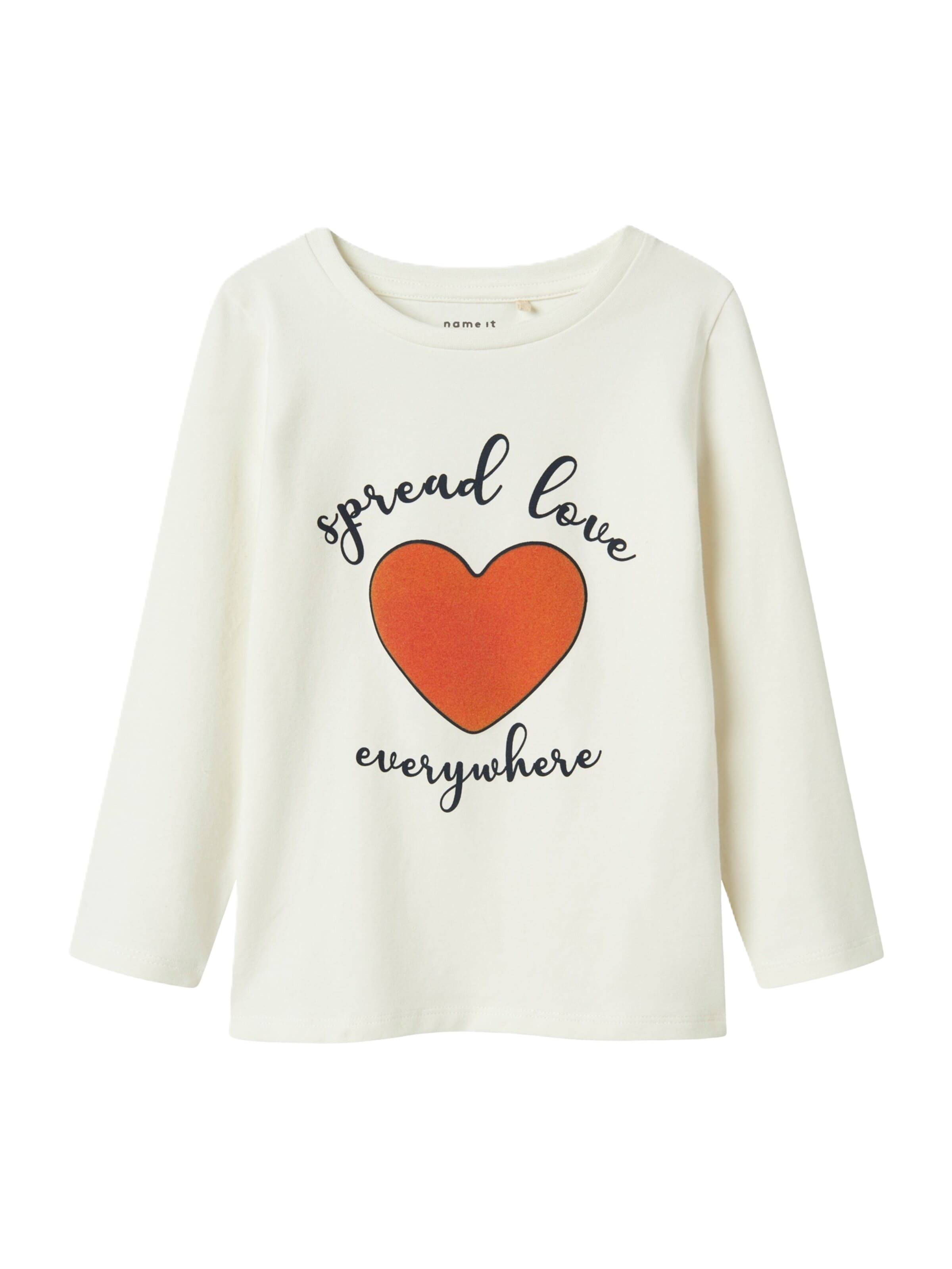 NAME IT Shirt 'NMFNOABELLE' in White: front
