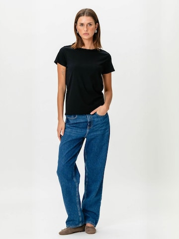 TEESHOPPEN - Top ' Basic ' em preto