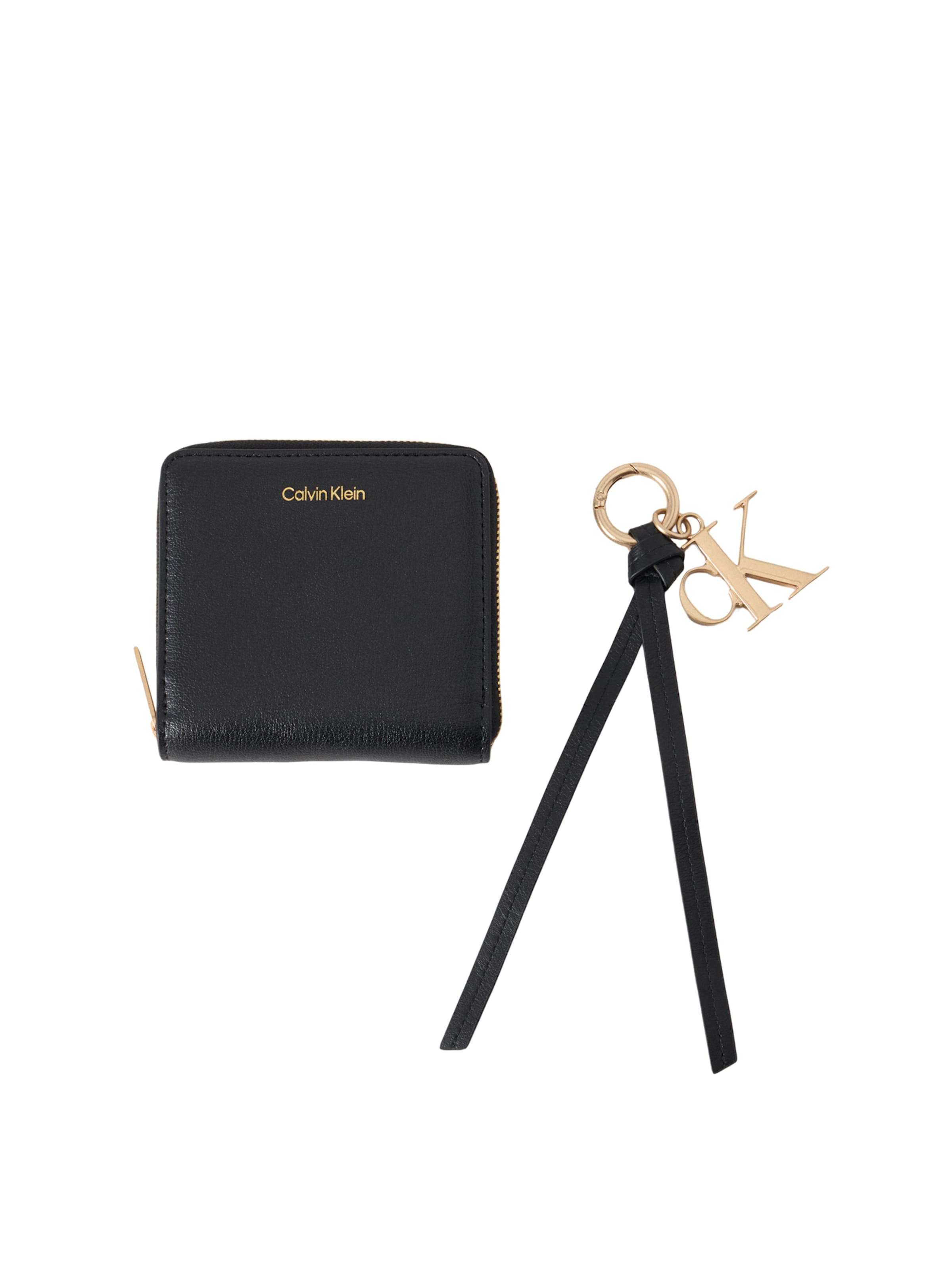 Portamonete di Calvin Klein in nero: frontale