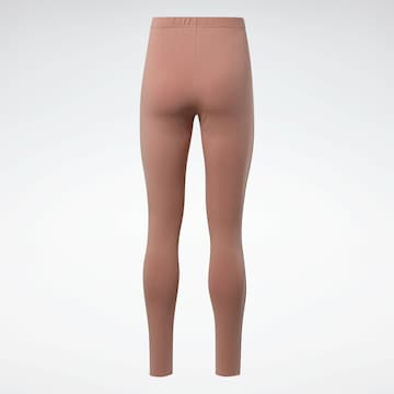Skinny Leggings 'Classic' di Reebok in rosa