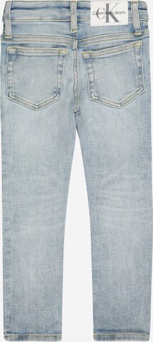 Calvin Klein Jeans Slimfit Jeans in Blauw