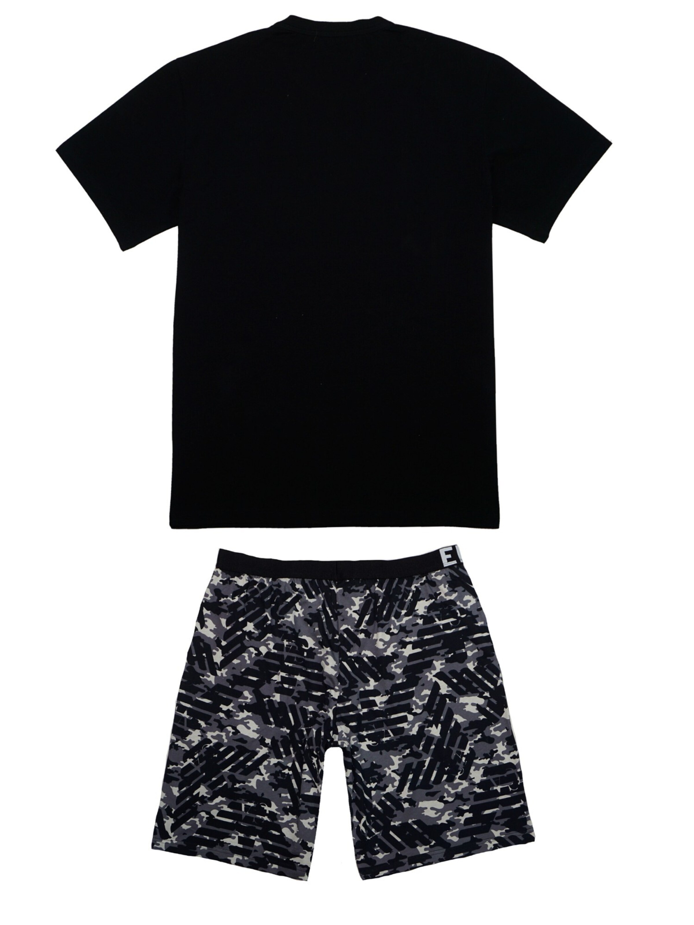Emporio Armani Pajama short in Black