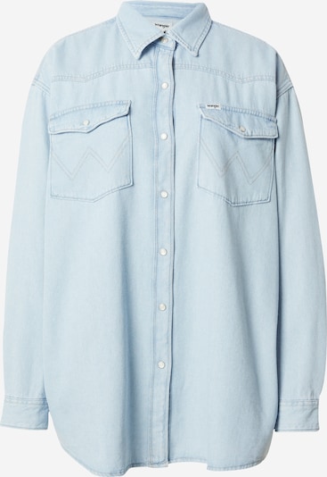 WRANGLER Chemisier 'JUMBO' en bleu denim, Vue avec produit