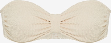 Top per bikini di LSCN by LASCANA in beige: frontale