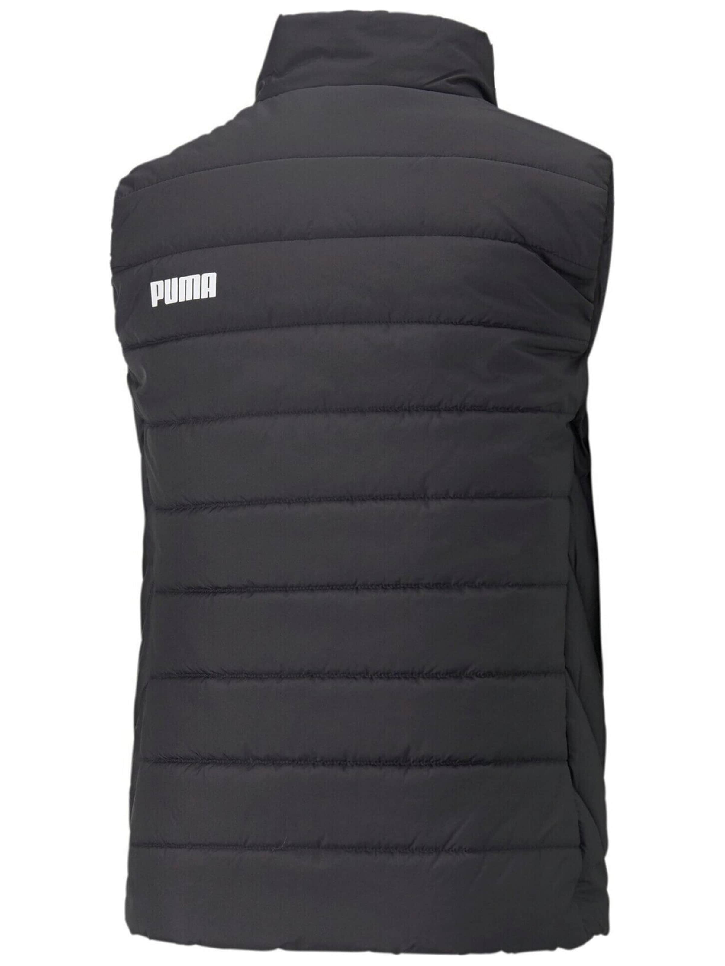 PUMA Vest 'Puma Ess Padded' in Black