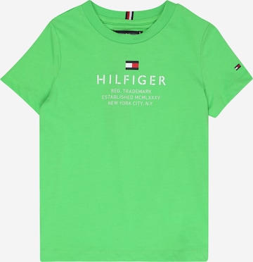TOMMY HILFIGER Shirts i grøn: forside