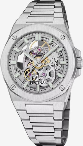 FESTINA - Reloj analógico en plata: frente