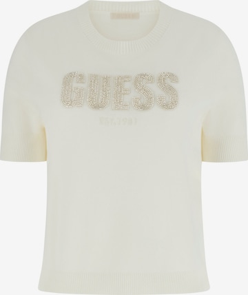 Pull-over 'NORAH' GUESS en beige : devant