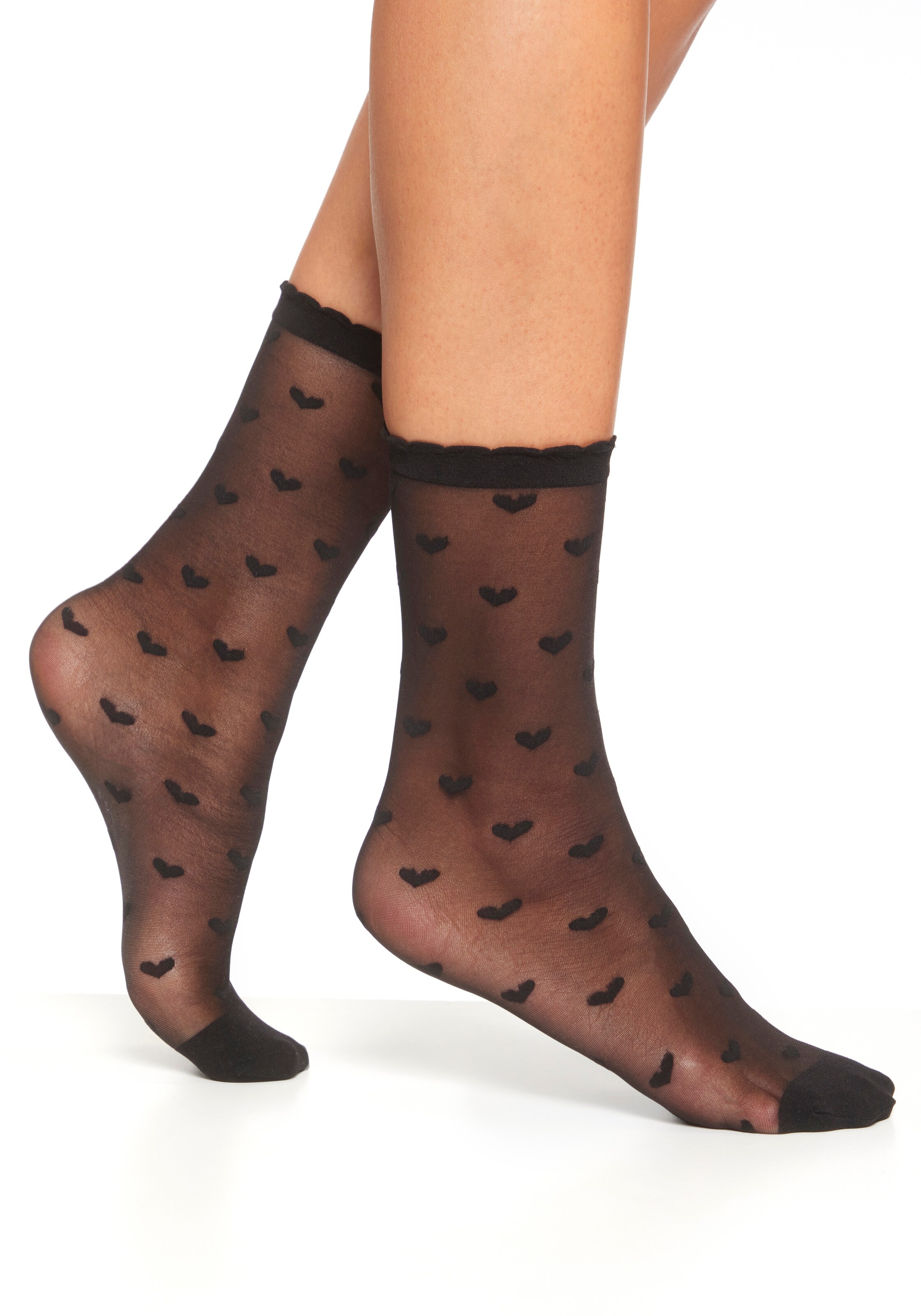 LASCANA Socken in Schwarz