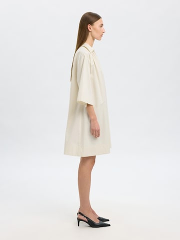 SELECTED Jurk in Beige
