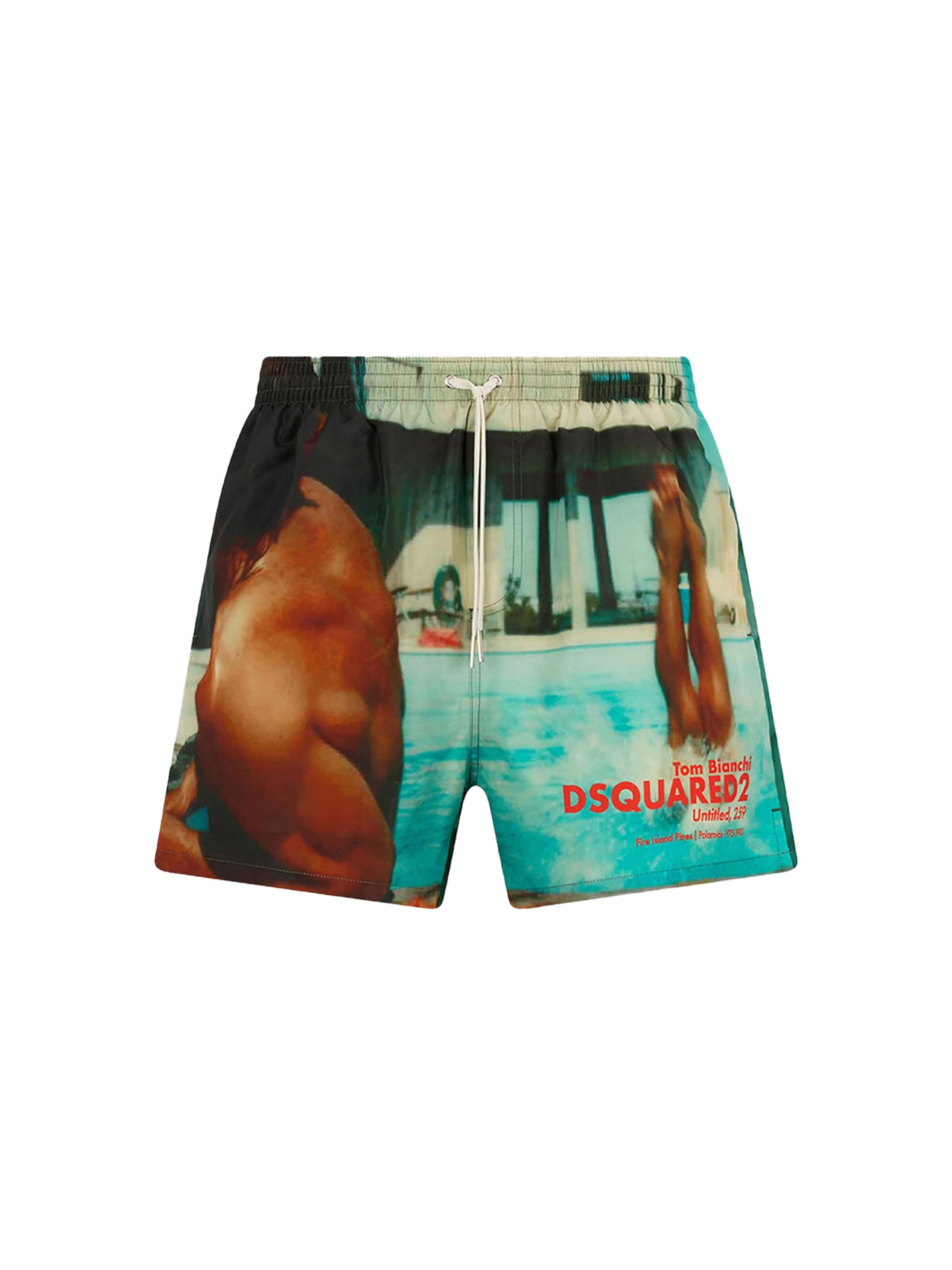 DSQUARED2 Zwemshorts in Gemengde kleuren: voorkant