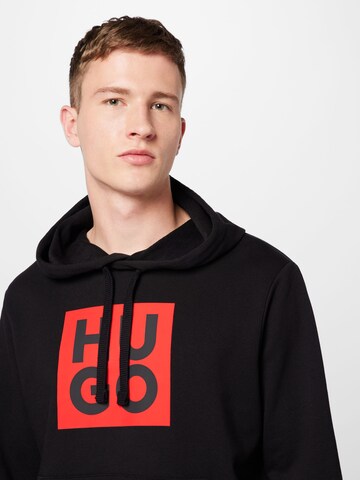 HUGO Red Sweatshirt 'Daltorres' in Schwarz