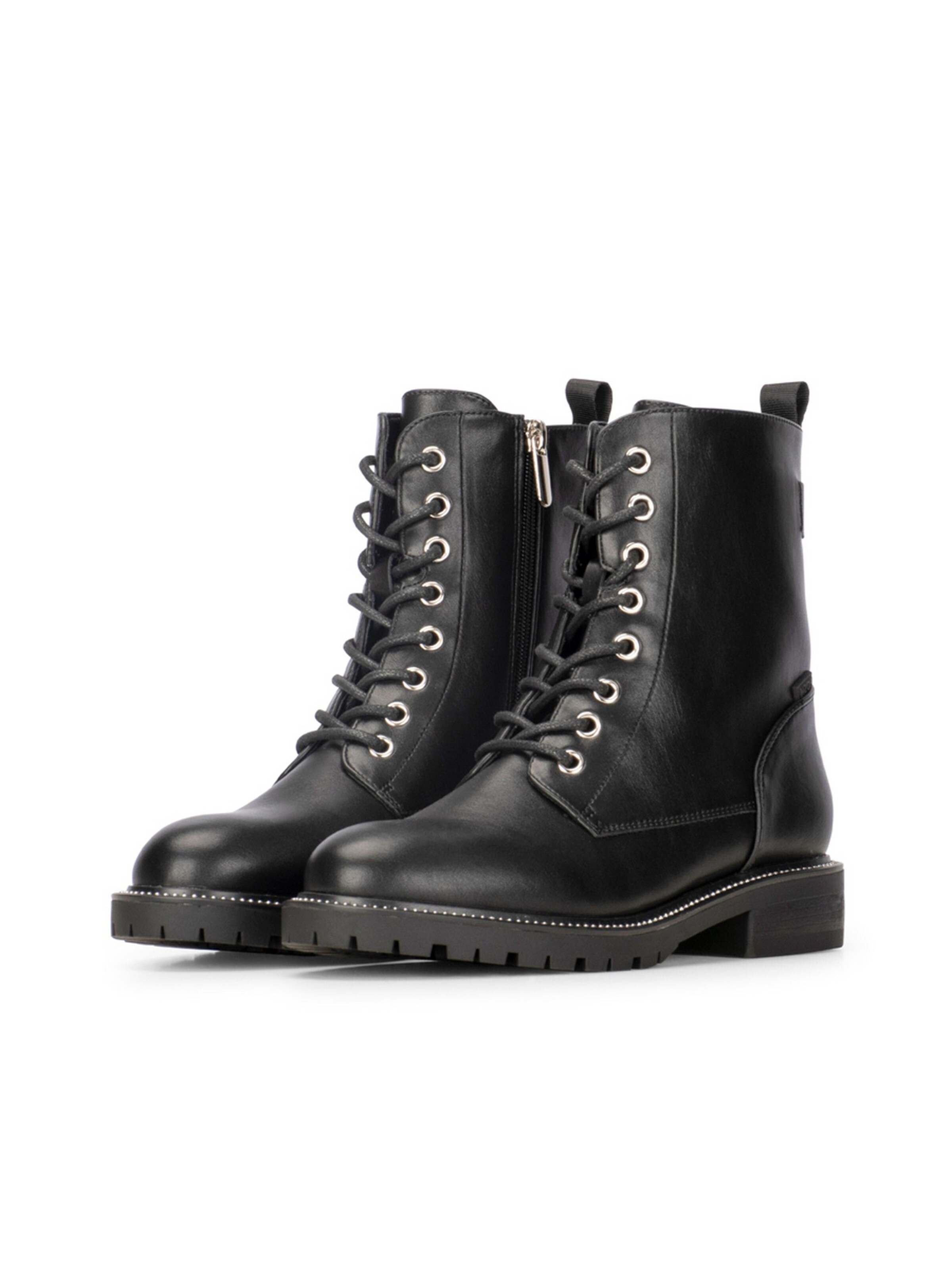 Bottines à lacets POSH by Poelman en noir