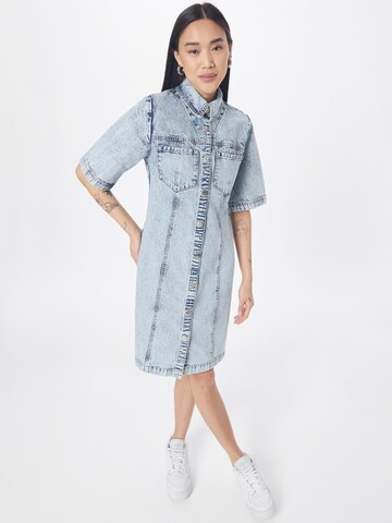 Gestuz Shirt Dress 'Taner' in Blue