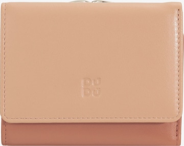 DuDu Wallet 'Corsica' in Pink: front