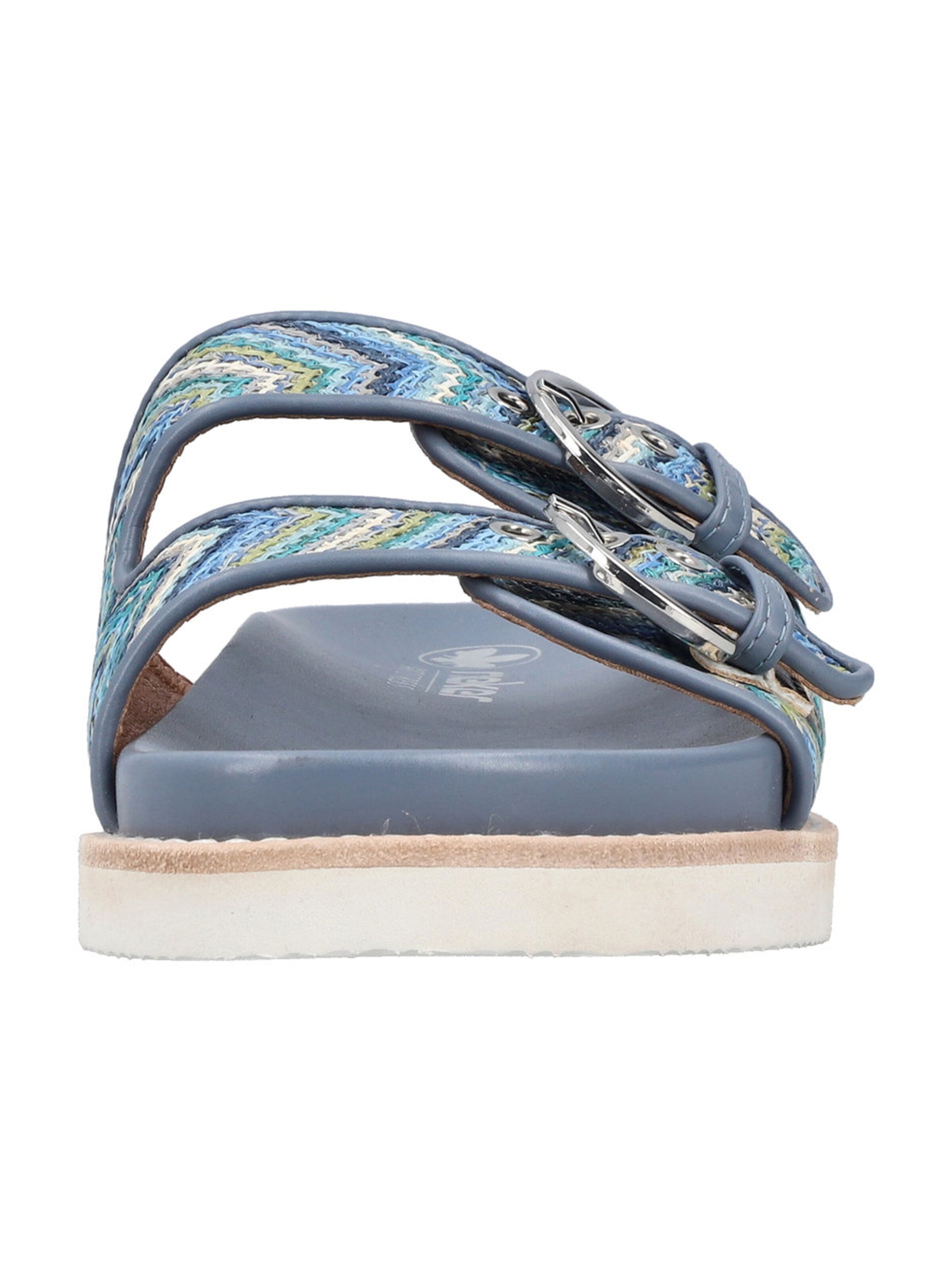 Saboți de la Rieker pe albastru