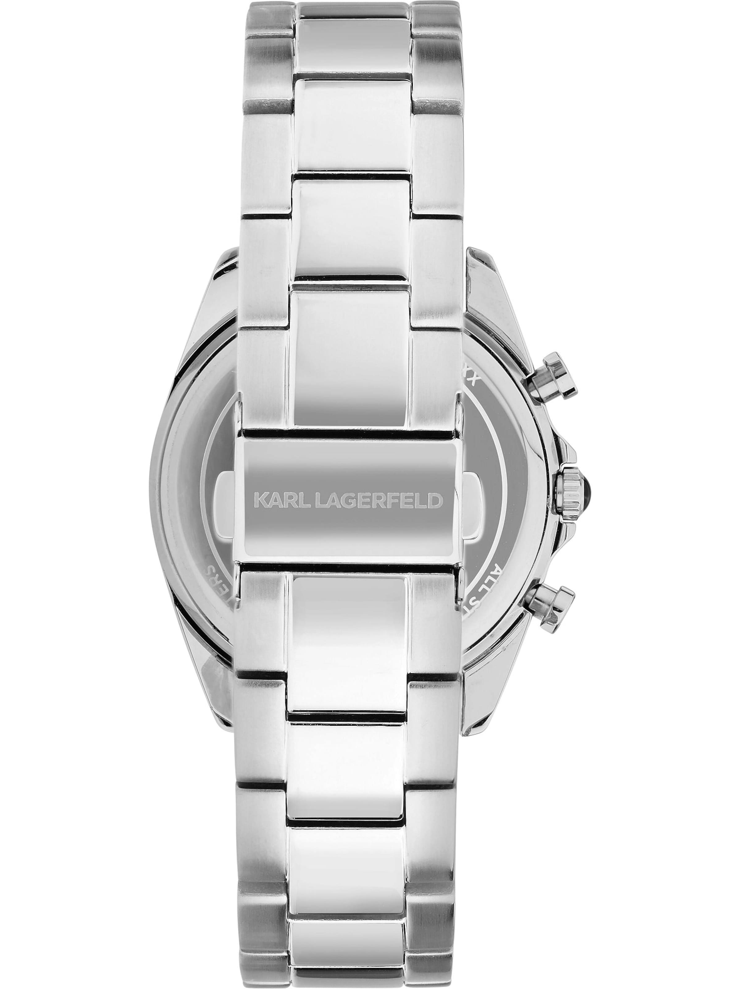 Karl Lagerfeld Uhr in Silber