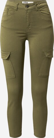 JDY Cargo nadrágok 'LARA' - zöld: elől