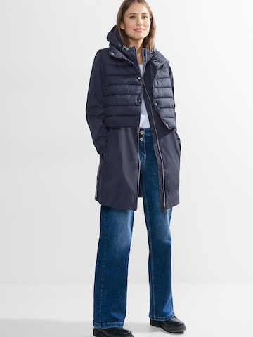 CECIL Between-Seasons Coat in Blue