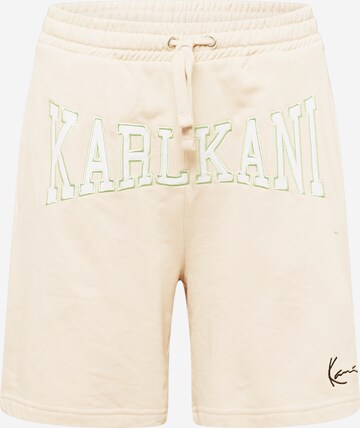 Karl Kani - regular Pantalón en beige: frente