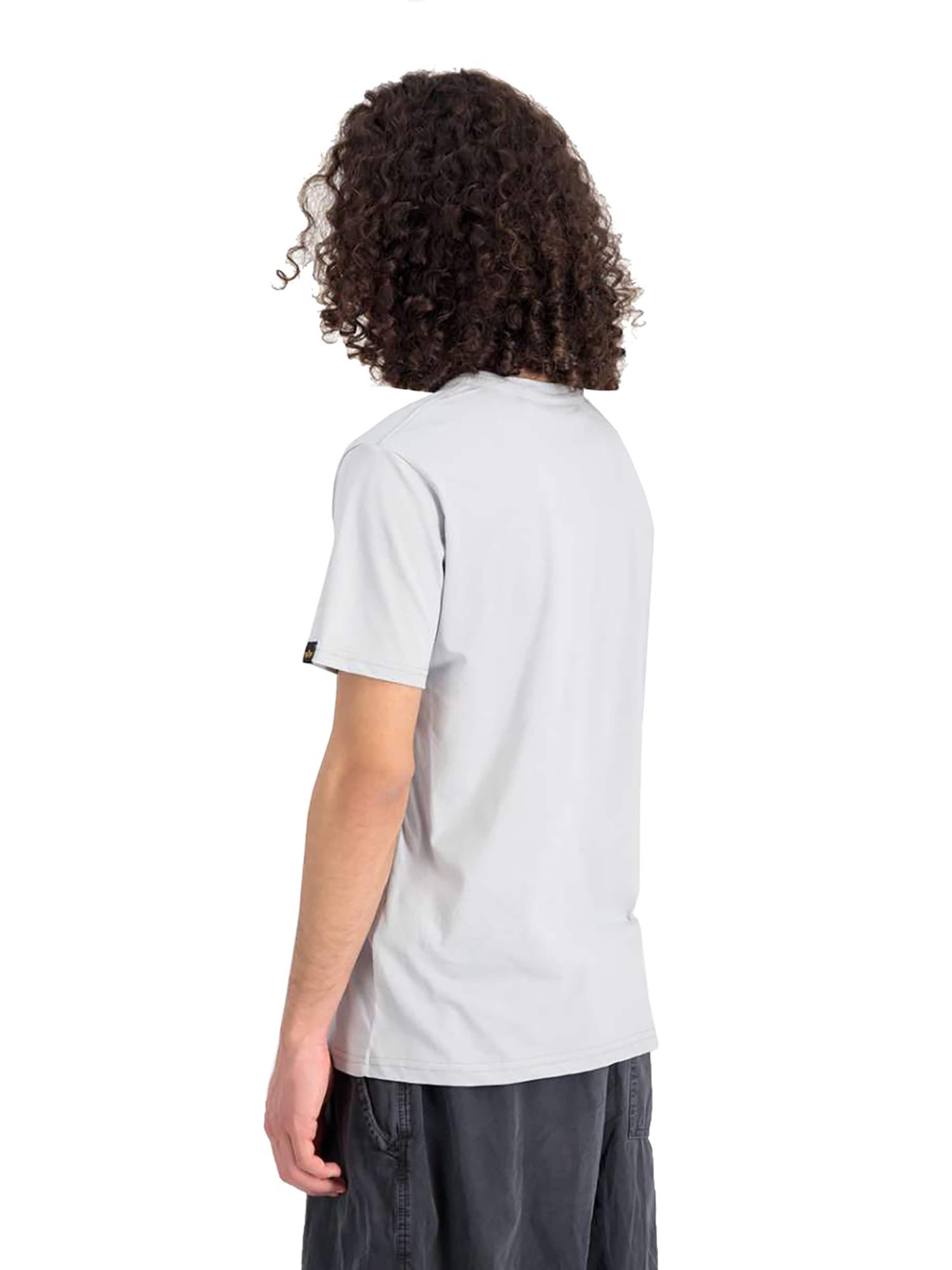 ALPHA INDUSTRIES Shirt 'Alpha PP' in Grijs