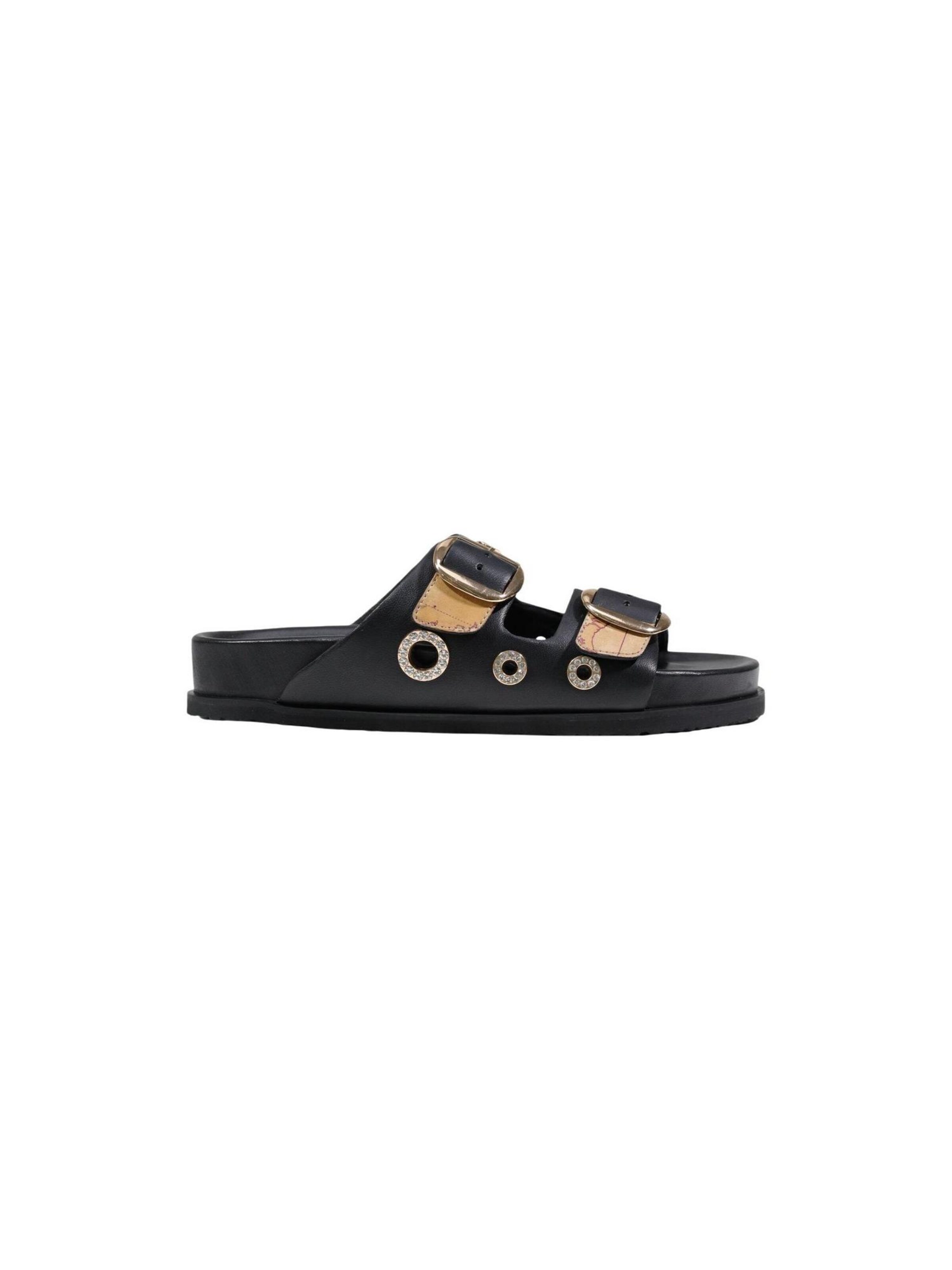 Alviero Martini 1a clase - Zapatillas 'SLIPPER H30 1420 662A' en negro: frente