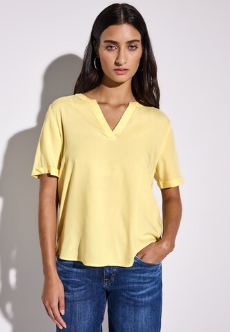 STREET ONE Blouse in Yellow: front