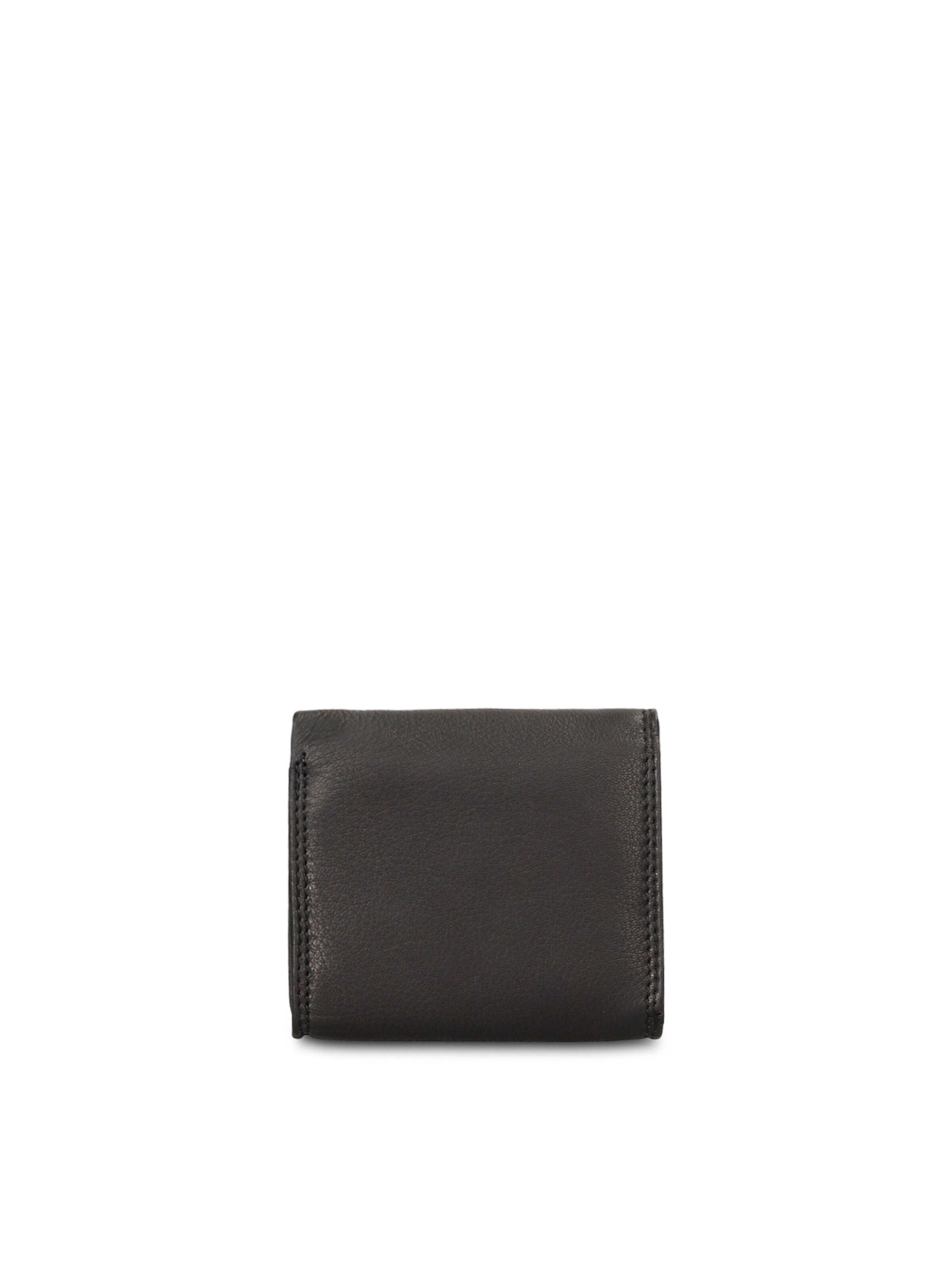 Portamonete 'Portafoglio uomo vera pelle con bottone pressione - Coveri' di Coveri Collection in nero