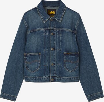 Pull&Bear Between-Season Jacket in Blue: front