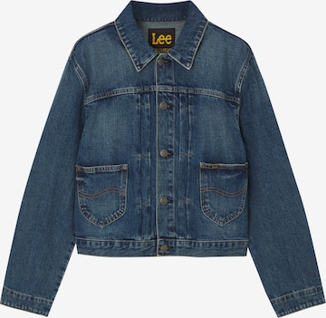 Veste mi-saison Pull&Bear en bleu : devant